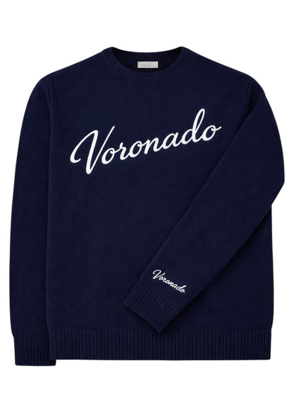 *PRE ORDER* Stickad Tröja med Tryck